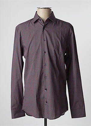 Cămașă cu mâneci lungi roșu SEIDEN STICKER bărbat