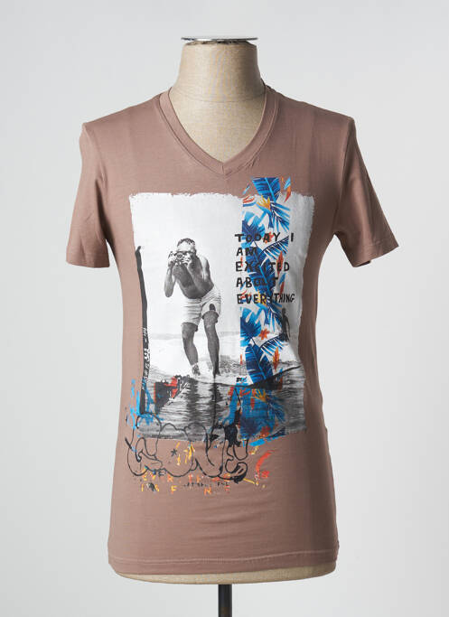 Tricou maro GAUDI bărbat