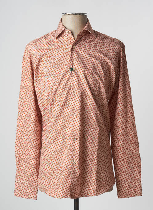 Cămașă cu mâneci lungi maro XOOS bărbat