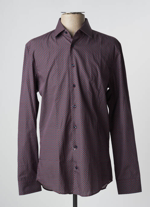 Cămașă cu mâneci lungi roșu SEIDEN STICKER bărbat