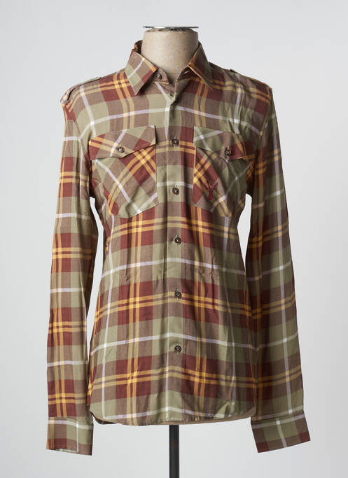 Cămașă cu mâneci lungi maro PEARLY KING bărbat