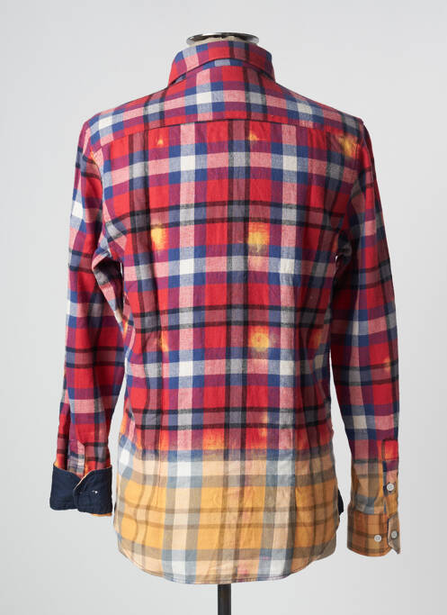 Cămașă cu mâneci lungi roșu RECYCLED bărbat