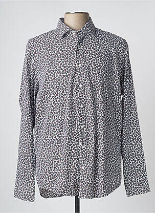 Cămașă cu mâneci lungi alb SEIDEN STICKER bărbat