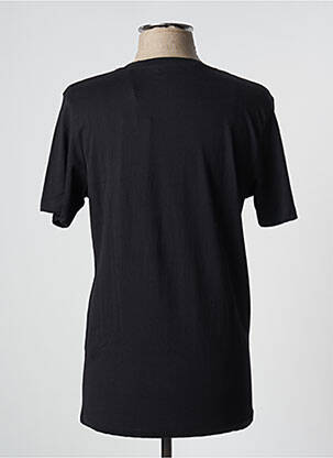 Tricou croială dreaptă mâneci scurte negru JACK & JONES bărbat