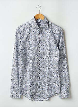 Cămașă cu mâneci lungi alb SEIDEN STICKER bărbat