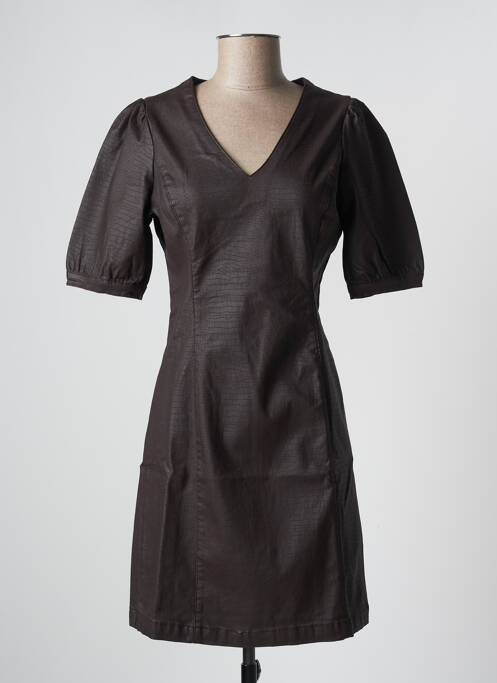 Rochie scurtă maro CREAM femeie