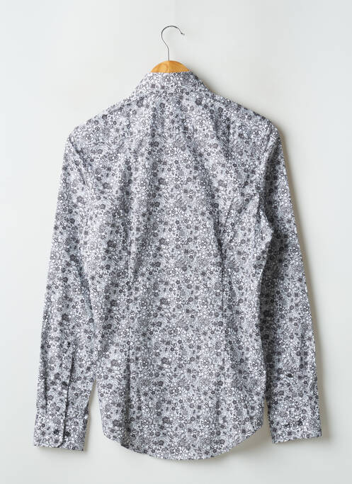 Cămașă cu mâneci lungi alb SEIDEN STICKER bărbat