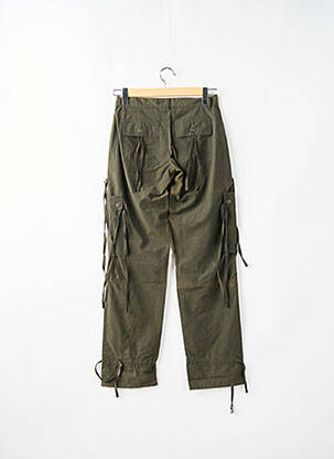 Pantalon cargo croială dreaptă mărime normală verde BE YOU K femeie