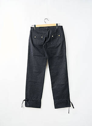 Pantalon drept țesătură poplin mărime normală negru BE YOU K femeie