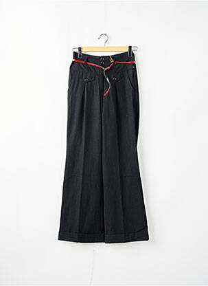 Pantalon larg negru DDP femeie