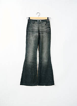 Blugi cu croială evazată negru TEDDY SMITH femeie