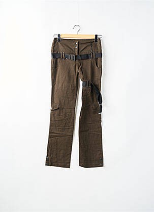 Pantalon cargo croială dreaptă mărime normală verde TORN femeie
