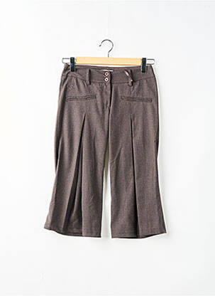 Pantalon trei sferturi maro PAKO LITTO femeie