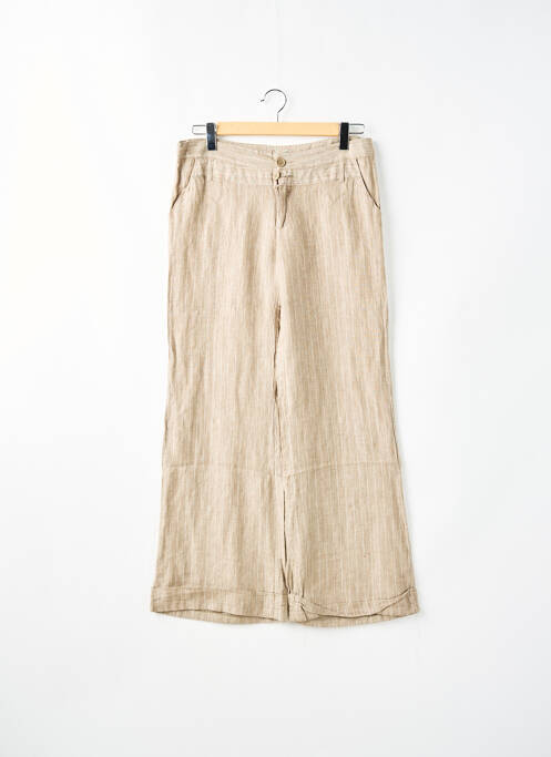 Pantalon larg bej CHILLI PEPPER femeie