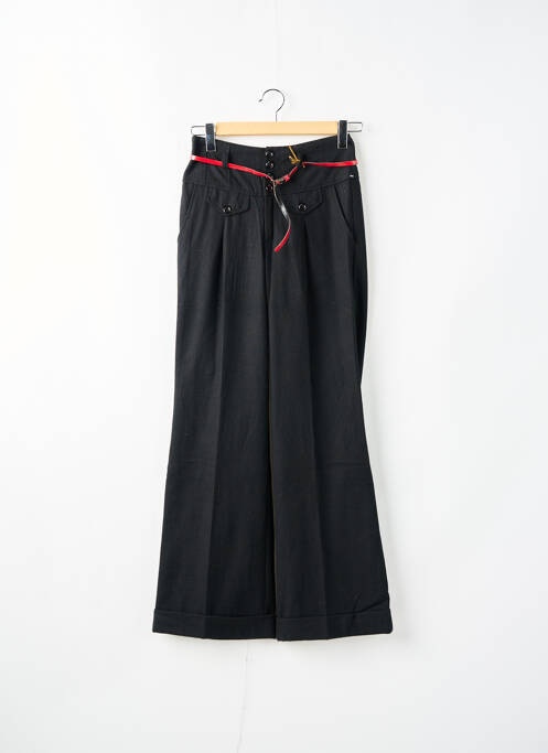 Pantalon larg negru DDP femeie