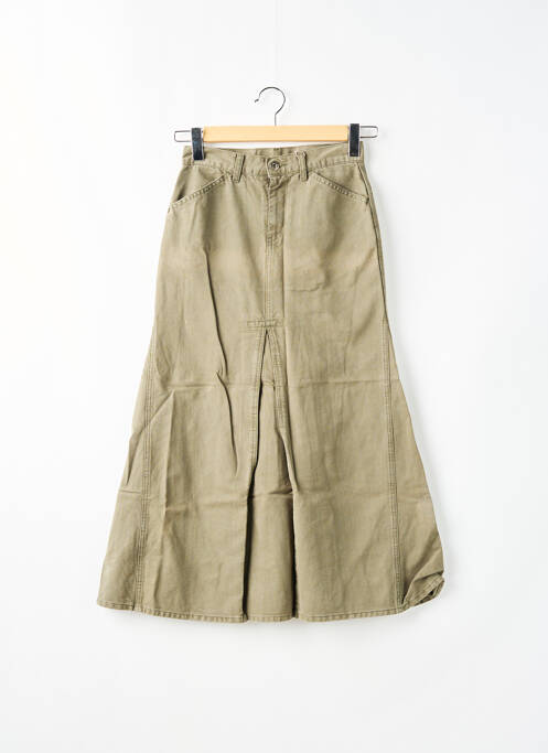 Fustă lungă verde RWD femeie