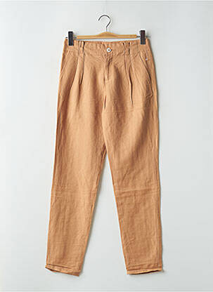 Pantalon chino închidere cu fermoar sub clapetă cu nasturi mărime normală maro DE.CORP BY ESPRIT femeie