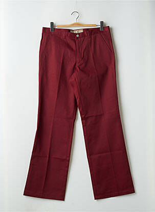 Pantalon chino țesătură poplin mărime normală violet FREEMAN T.PORTER bărbat