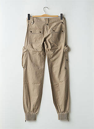 Pantalon cargo buzunare talie joasă bej RWD bărbat