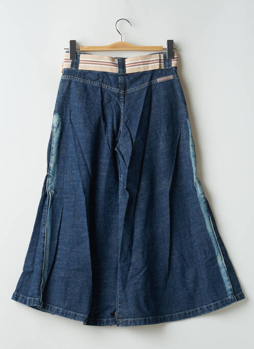 Pantalon trei sferturi croială fustă pantaloni scurți talie înaltă albastru ROXY femme