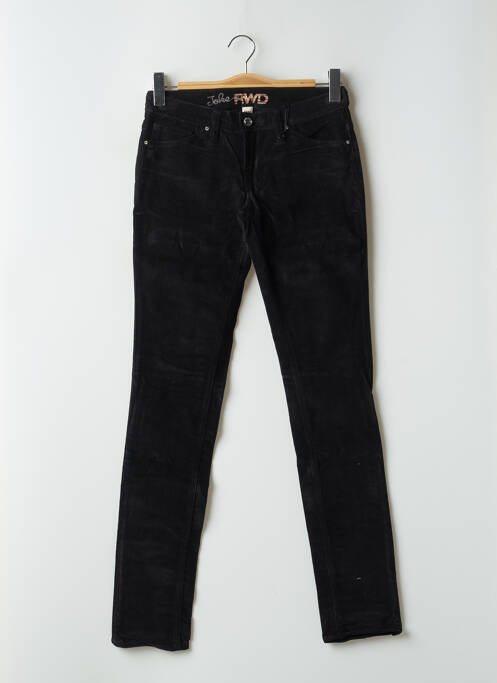 Pantalon slim negru RWD femeie