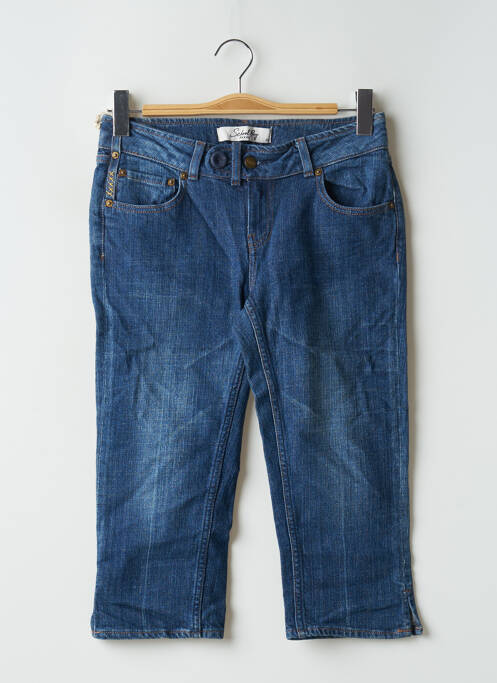 Pantalon trei sferturi albastru SCHOOL RAG femeie