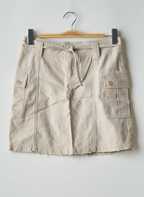 Fustă scurtă bej TEDDY SMITH femeie