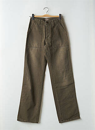 Pantalon drept verde TEDDY SMITH bărbat