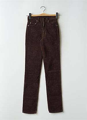 Pantalon slim maro CIMARRON femeie