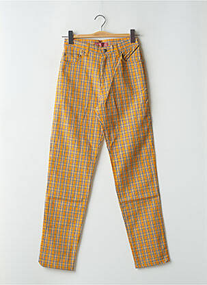 Pantalon slim galben BONAVENTURE femeie