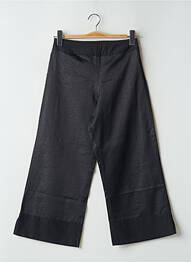 Pantalon trei sferturi croială dreaptă mărime normală negru SCHOOL RAG femme