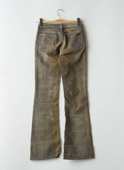 Blugi cu croială evazată bej TEDDY SMITH femeie