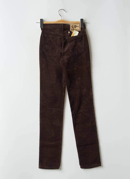 Pantalon slim maro CIMARRON femeie