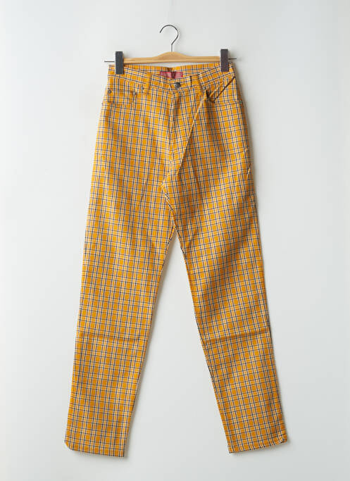 Pantalon slim galben BONAVENTURE femeie