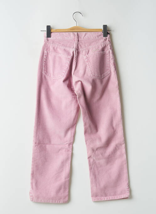 Pantalon trei sferturi roz SCHOOL RAG femeie