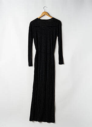 Rochie lungă mâneci lungi mâneci lungi negru COZETE femeie