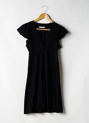 Rochie midi mâneci scurte mâneci scurte negru VANESSA BRUNO femeie
