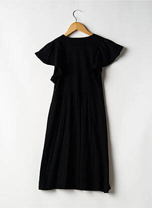 Rochie midi mâneci scurte mâneci scurte negru VANESSA BRUNO femeie