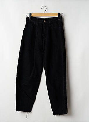 Blugi cu croială largă negru ZARA femeie