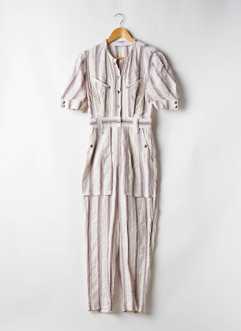 Salopetă-pantalon alb IRO femeie