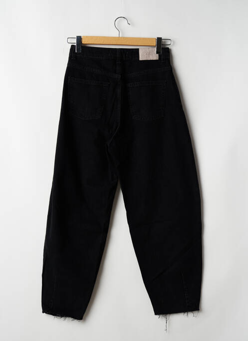 Blugi cu croială largă negru ZARA femeie