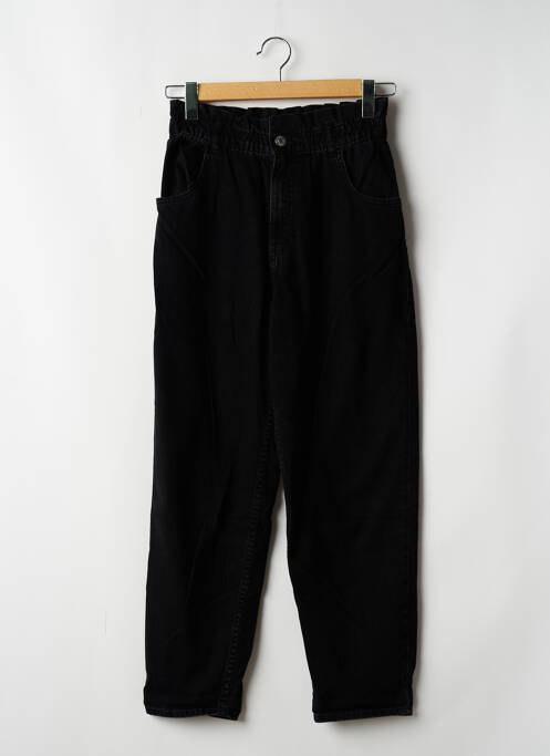 Blugi cu croială dreaptă negru ZARA femeie