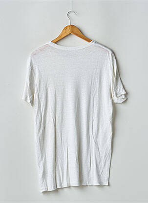 Tricou guler rotund mâneci scurte alb ALLSAINTS bărbat