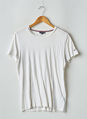 Tricou alb TOMMY HILFIGER bărbat