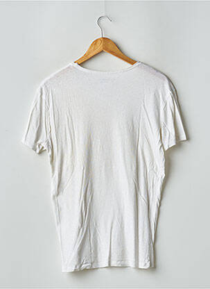 Tricou țesătură melanj mâneci scurte bej ALLSAINTS bărbat