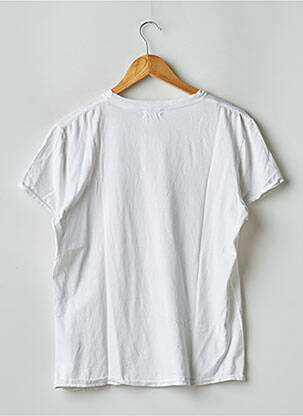 Tricou croială dreaptă mâneci scurte alb MAISON STANDARDS bărbat