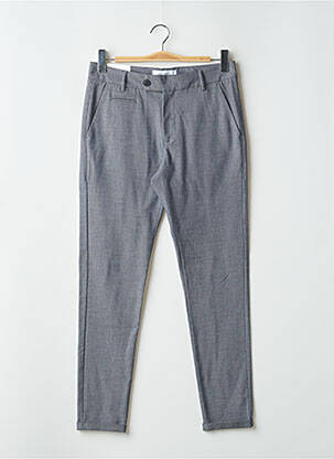 Pantalon slim albastru LES DEUX COPENHAGUE bărbat