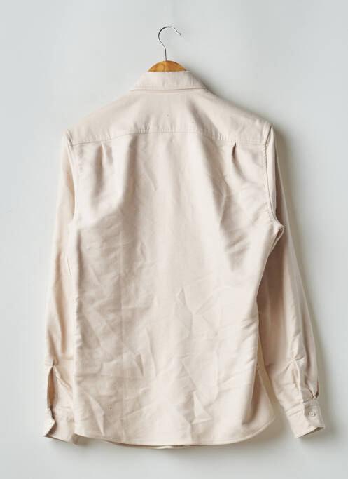 Cămașă cu mâneci lungi bej REISS bărbat