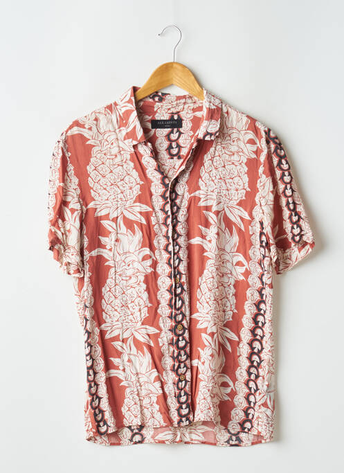 Cămașă cu mâneci scurte portocaliu ALLSAINTS bărbat