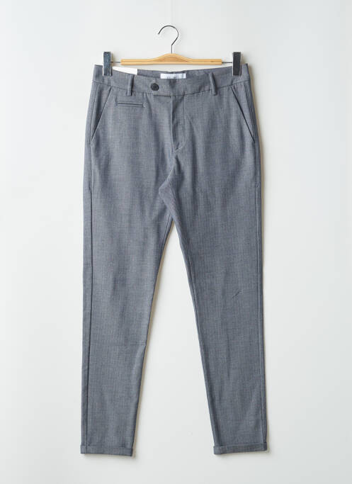 Pantalon slim albastru LES DEUX COPENHAGUE bărbat